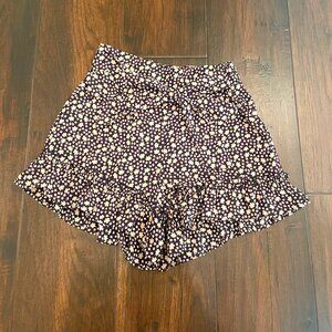 Altar'd State Flowy Floral Tie Shorts